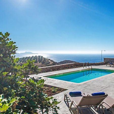 Tranquil Sea View Villa With Private Pool, Just 2Km From The Beach! Agia Galini Zewnętrze zdjęcie