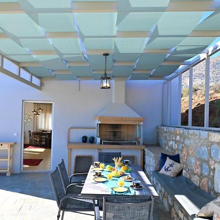 Tranquil Sea View Villa With Private Pool, Just 2Km From The Beach! Agia Galini Zewnętrze zdjęcie