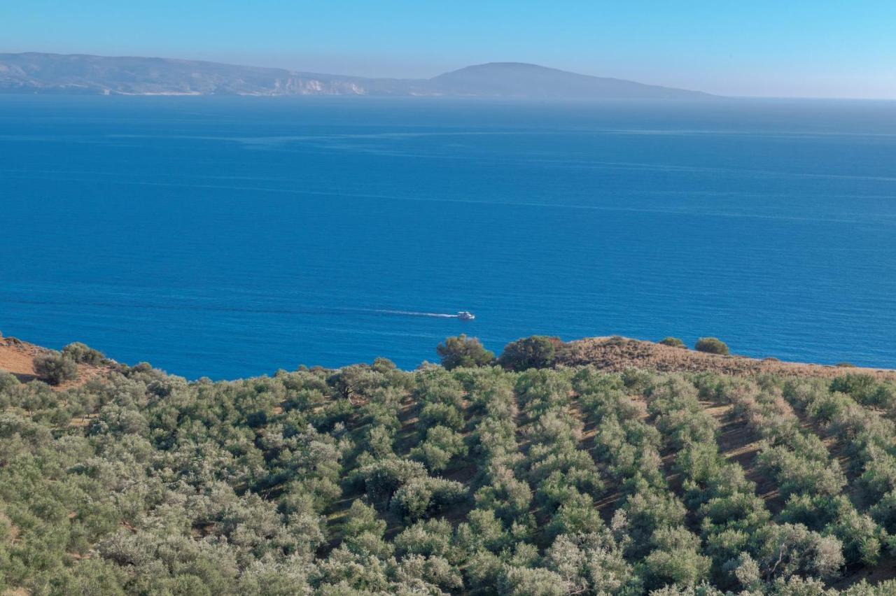 Tranquil Sea View Villa With Private Pool, Just 2Km From The Beach! Agia Galini Zewnętrze zdjęcie